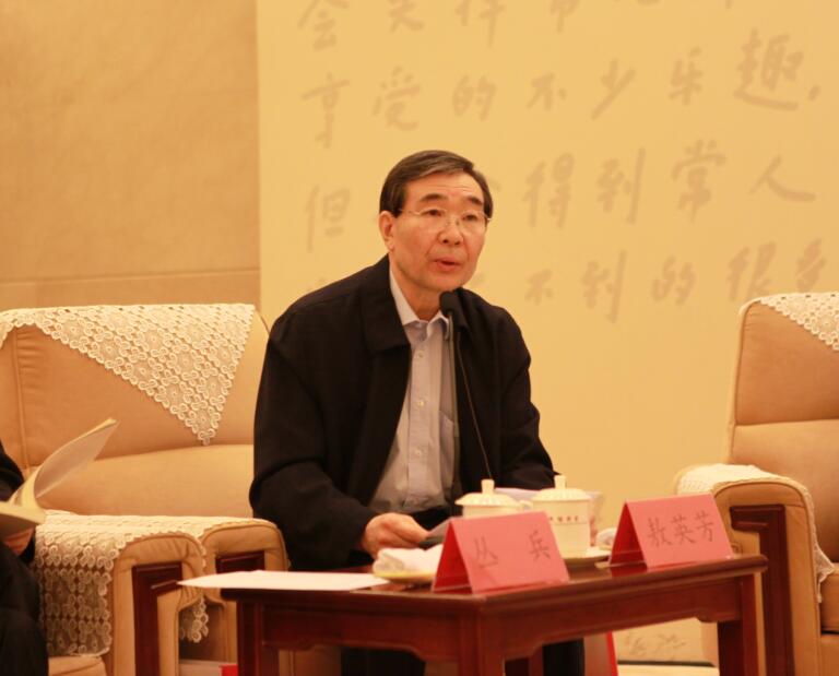 北京大學黨委副書記敖英芳發言